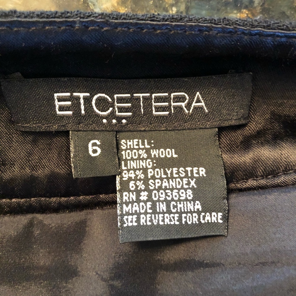 Black Etcetera skirt 6 - Picture 7 of 8